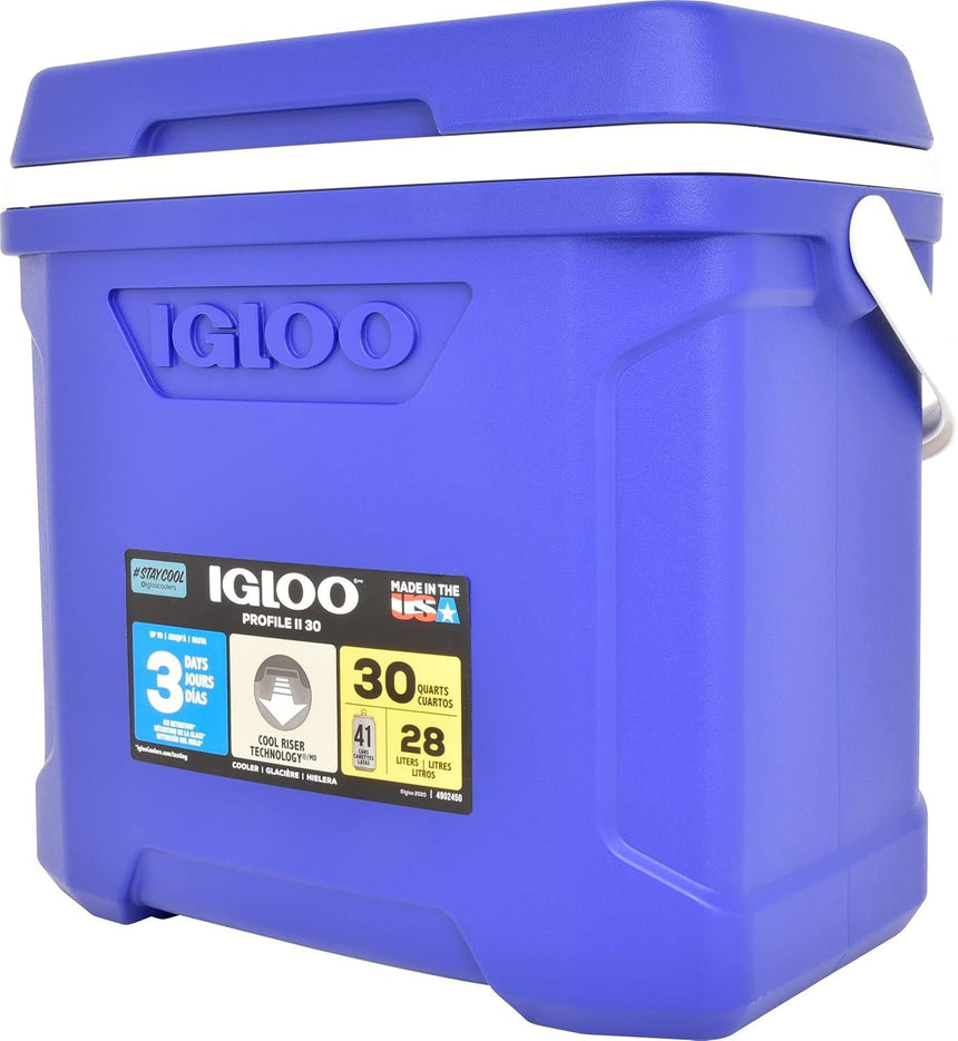 Igloo Profile II 30QT Cool Box Blue