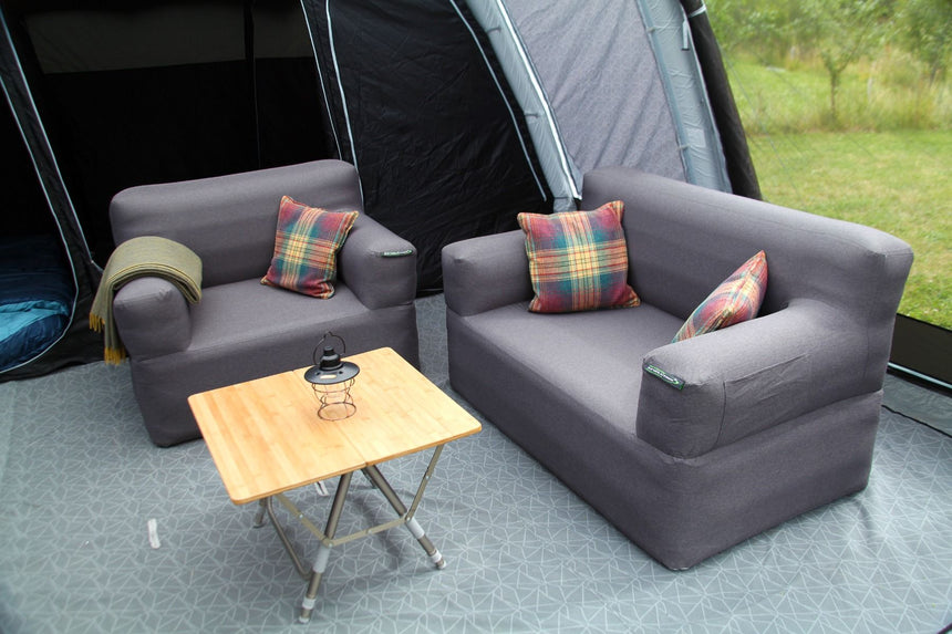 Outdoor Revolution Campese Inflatable DUO Sofa and Chair set