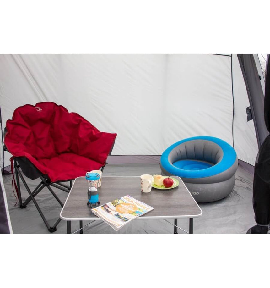 Vango Inflatable Deluxe Flocked Chair red