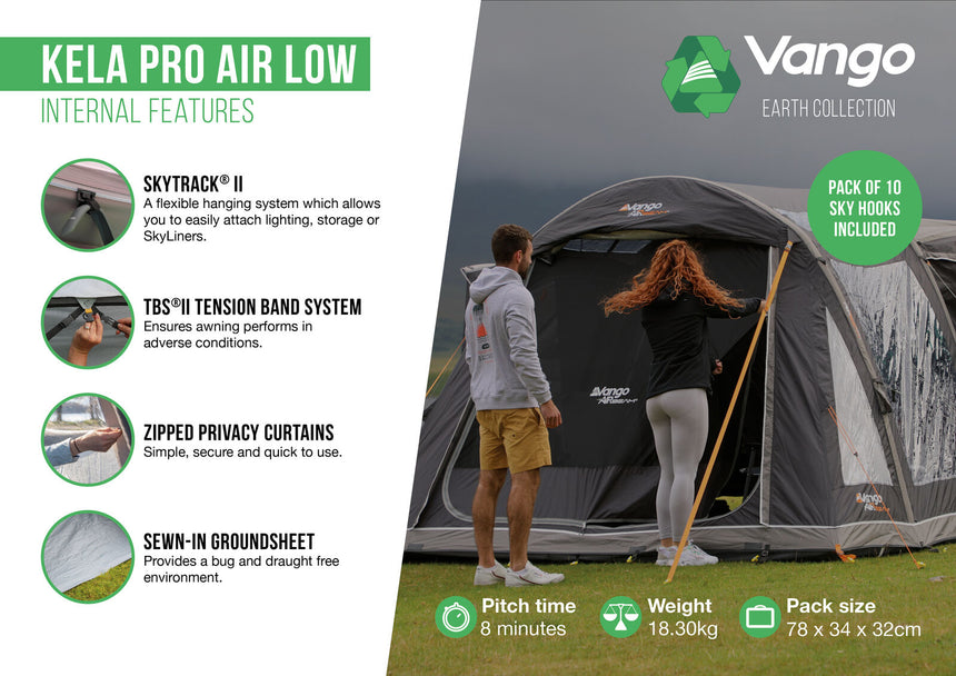 Vango Kela Pro Air Drive Away Awning