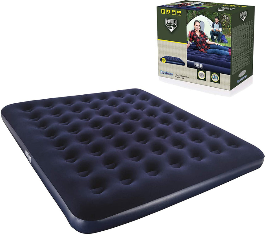 KING FLOCKED AIRBED