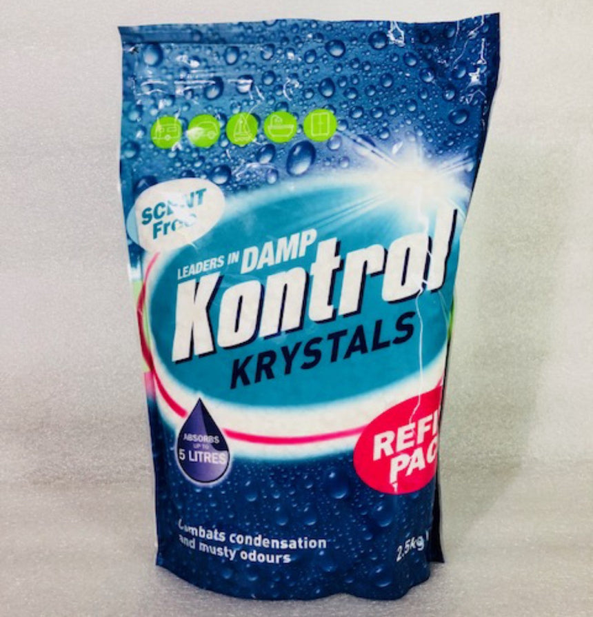 3 x Kontrol Krystals 2.5kg Refill Pack