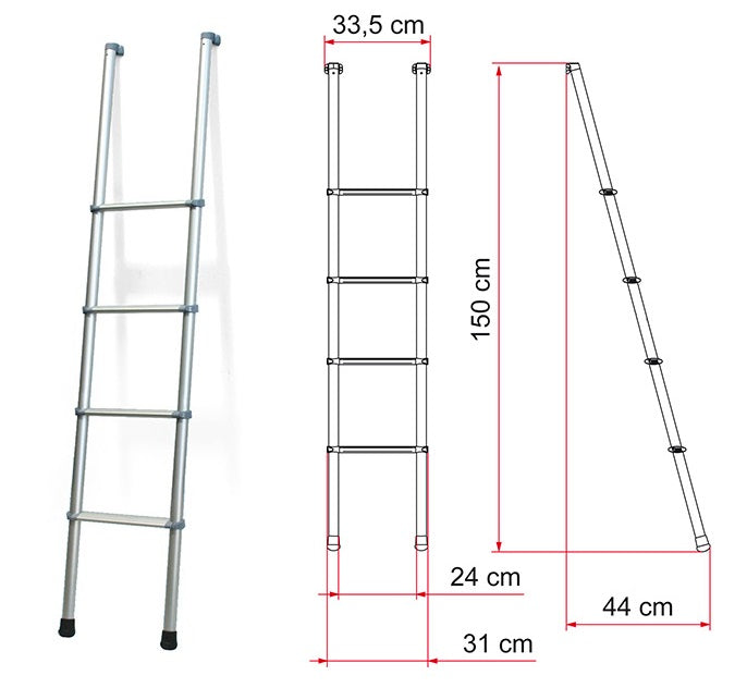 Fiamma Ladder Deluxe 4B