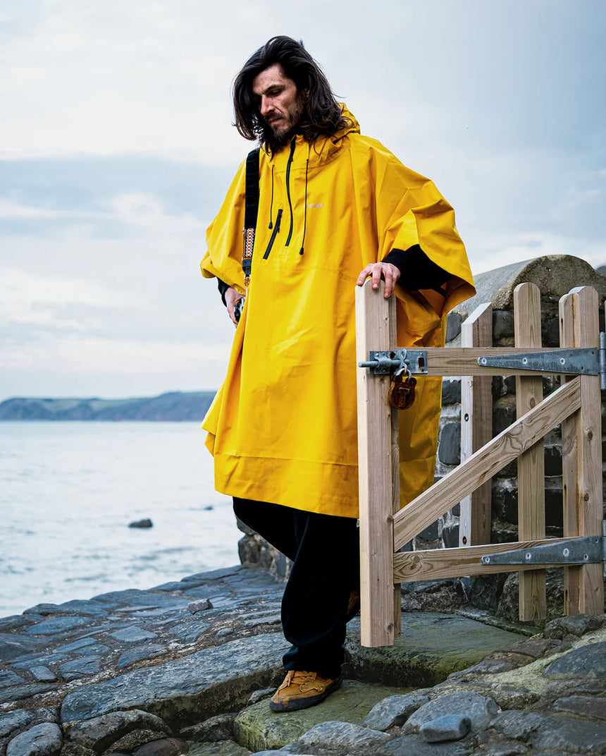 Dryrobe One Size Rainproof Poncho - Yellow