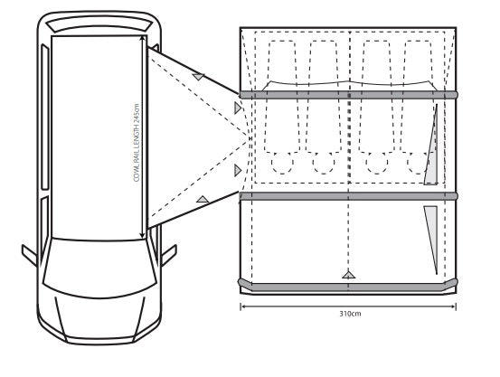 Outdoor Revolution Movelite T3E Low Floor Plan