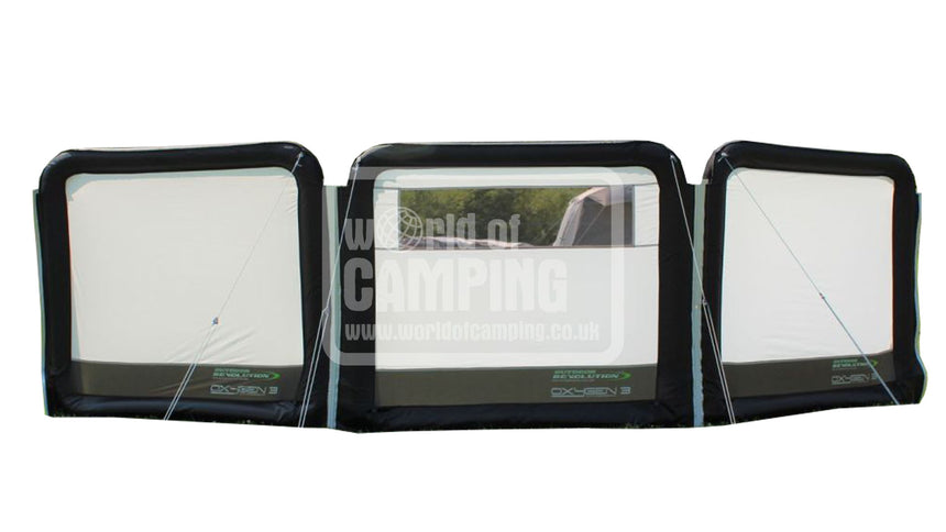 Oxygen 3 Panel Windbreak (130 x 470)