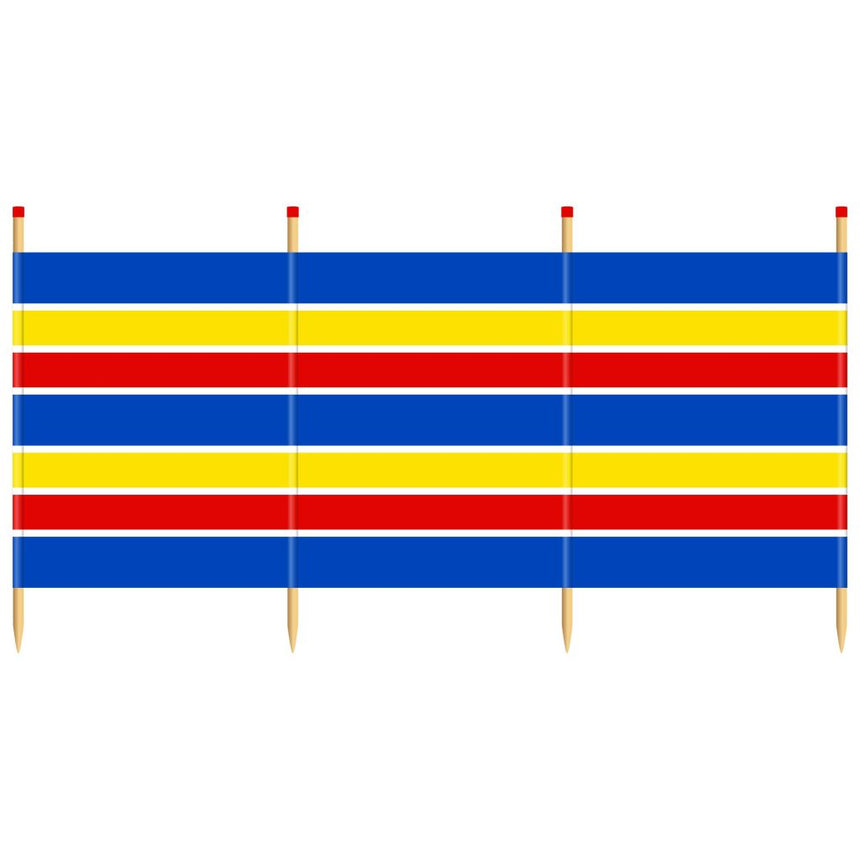 Yello 4 Pole Traditional Windbreak