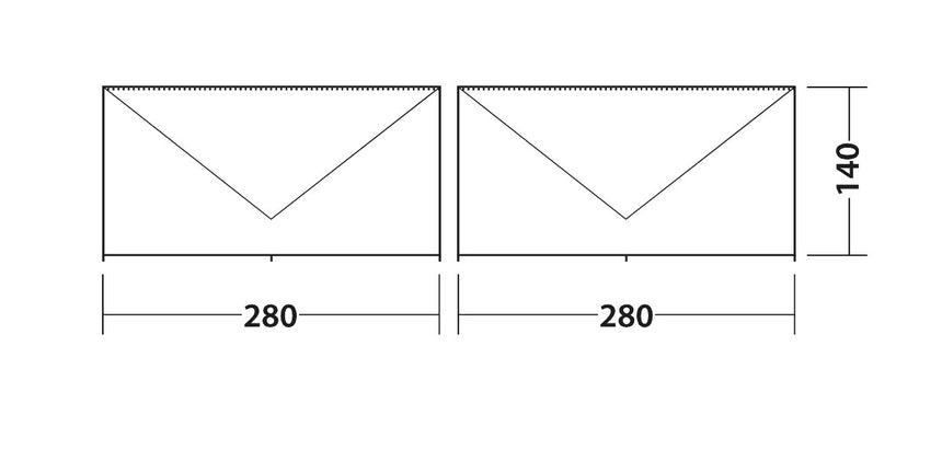 Robens Windscreen Tarp Length