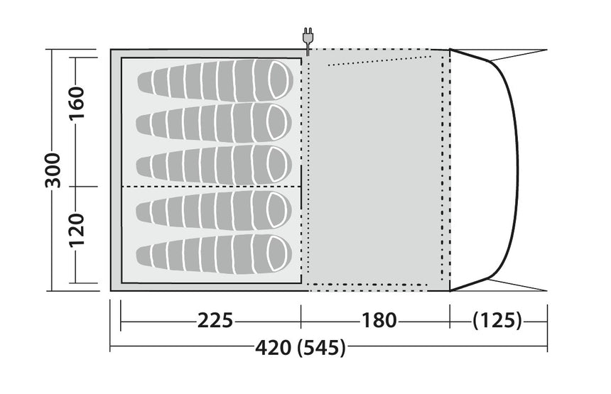 Robens Wolf Moon 5XP Tent