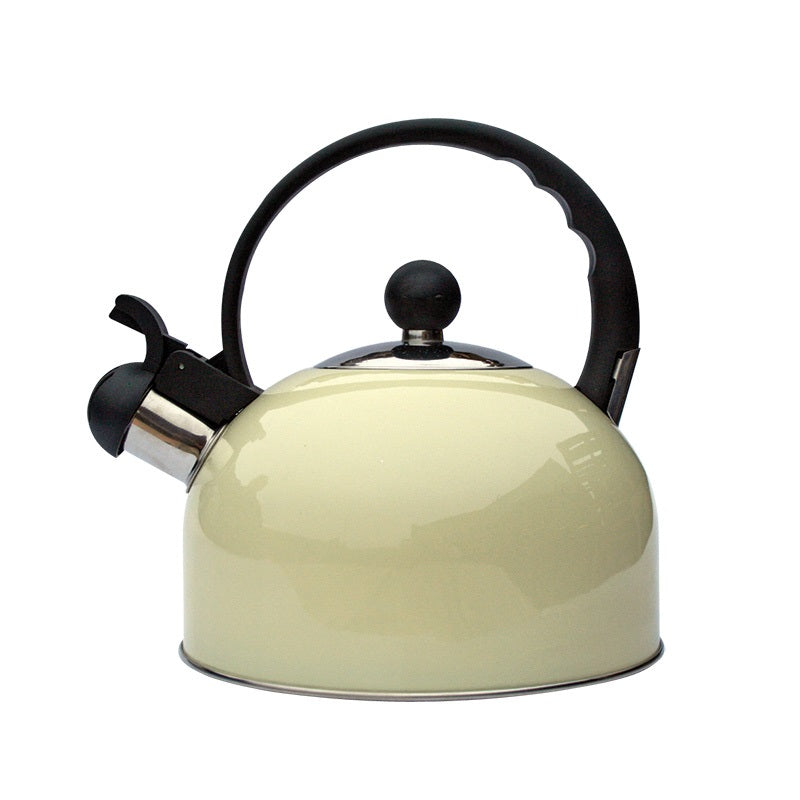 Quest Bathurst Cream Stainless Steel Whistling Kettle (2.2L)