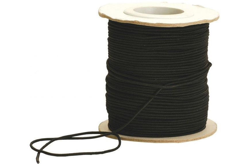 Tent pole elastic shock cord