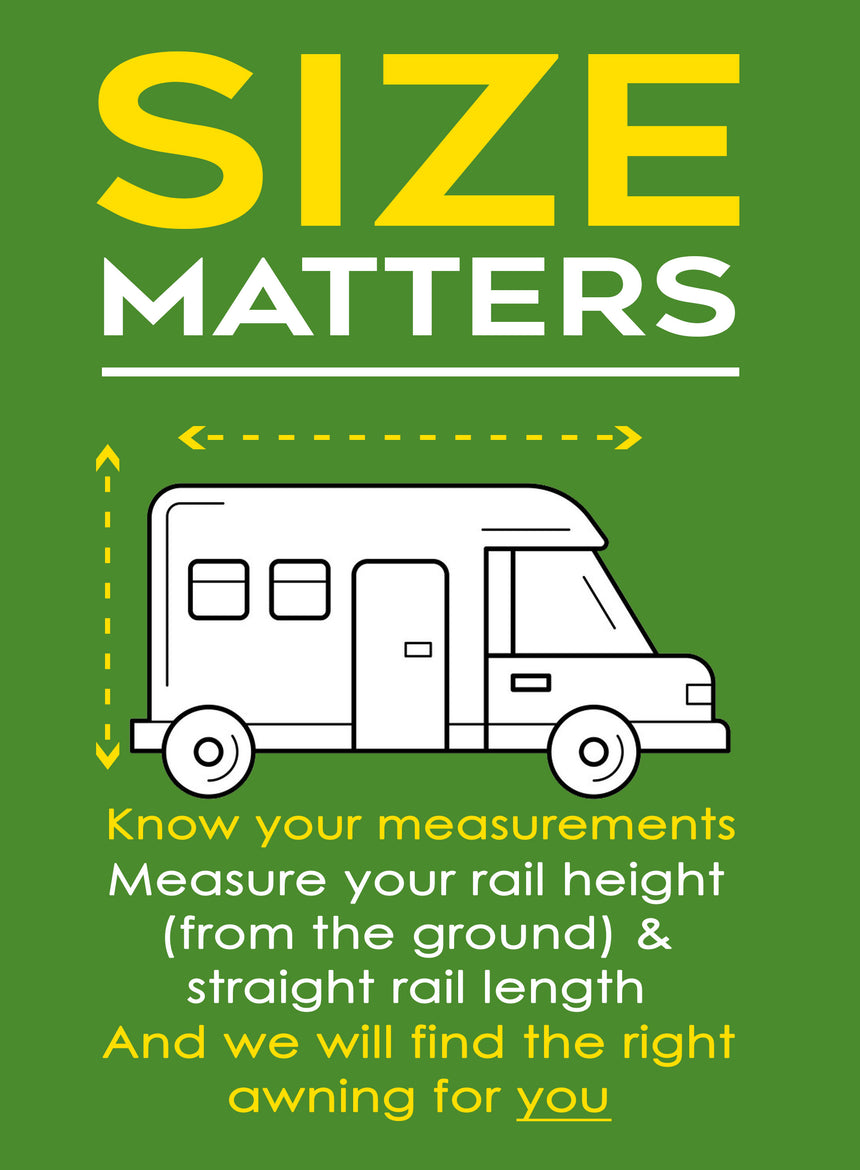 Measureing for an awning