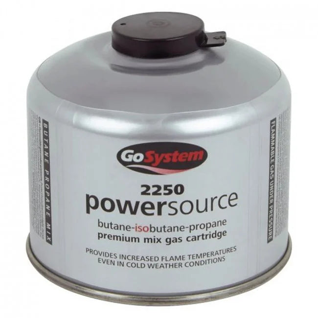Go System Powersource 2500 Gas Cartridge - 220g Butane/Propane Mix