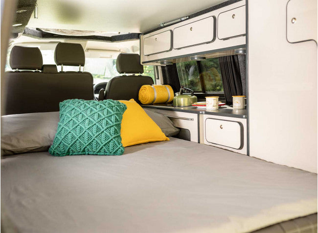 Duvalay VW 190 x 115 x 5cm CAMPERVAN Gold COMFORT TOPPER