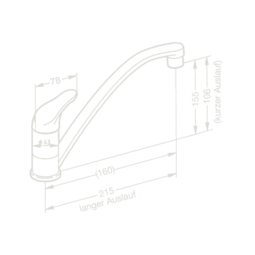 Reich Charisma Single Lever Mixer Tap with switch