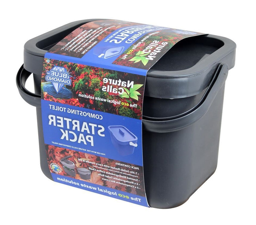 Outdoor Revolution Composting Toilet Starter Pack Set reverse