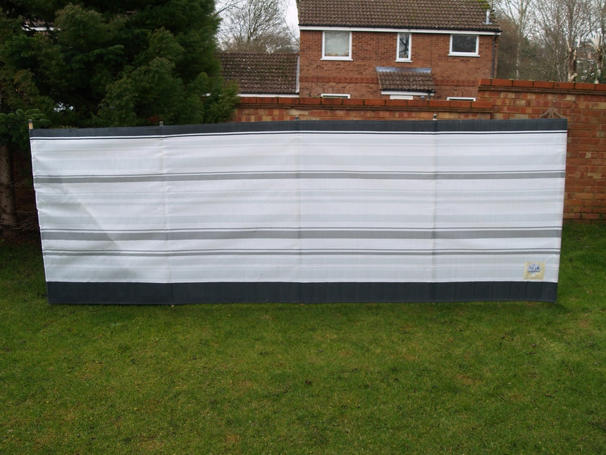 Blue Diamond 5 Pole Classic Grey Windbreak