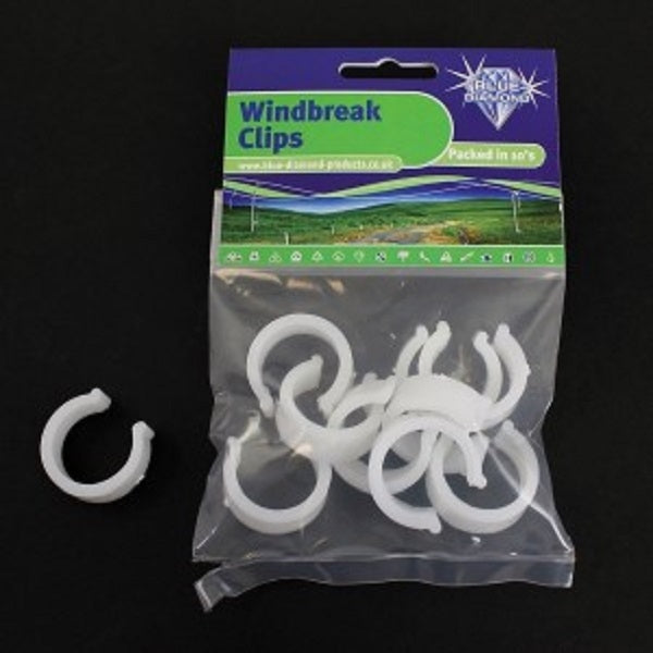 Pack of 10 Windbreak Clips Pack