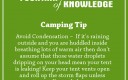 Prevent Your Tent Leaking