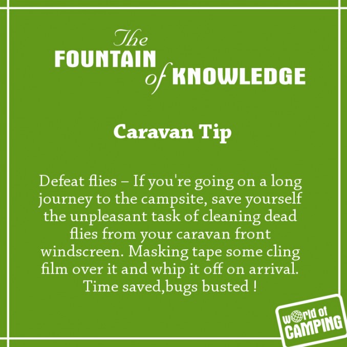 Caravan Tip - Bust Those Bugs