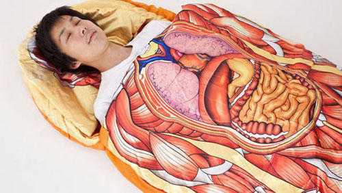 world of camping internal organs sleeping bag