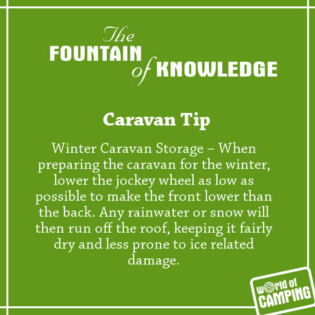 Storing your caravan for the Winter