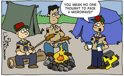 Camping improves your mental health?