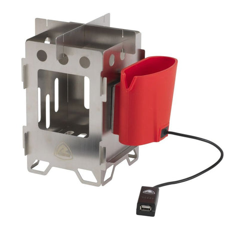 Robens Woodsman Stove and Charger