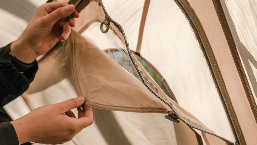 Robens Double Dreamer 4 Tent Toggle-Up Curtains