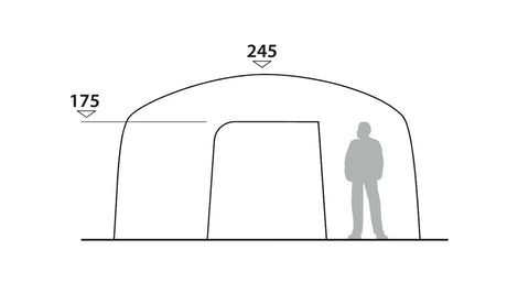 Robens Yurt Tent Height