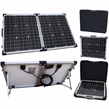 Photonic Universe 80w Standard Folding Solar Charging Kit with Controller