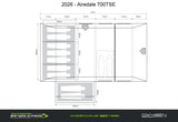 Outdoor Revolution Airedale 7 TSE Tent Package Free Footprint and Annexe Inner