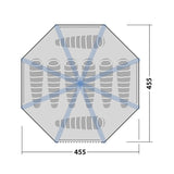 Robens Aero Yurt Tent Floor Plan