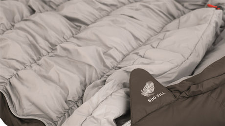 Robens Serac 600 Sleeping Bag - RIGHT ZIP Comfy