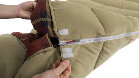 Robens Basecamp Sleeping Bag Fastening