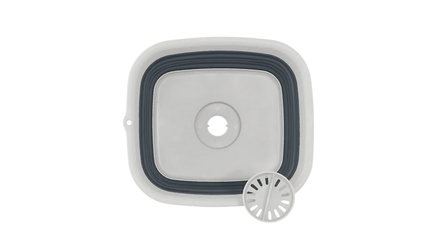 Outwell Collaps Wash Bowl with Drain - Navy NIght