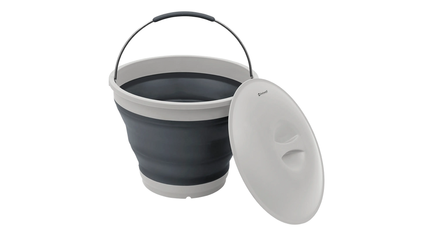 Outwell Collaps Round Bucket with Lid -  Navy Night