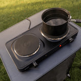 Mestic MKT-200 Double Electric Hob 2500W