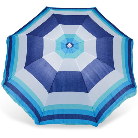 Yello UV Striped Parasol  - Random Colour Blue