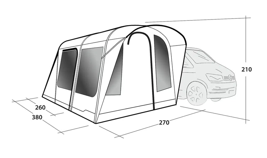 Outwell Wolfburg Air Drive Away Awning