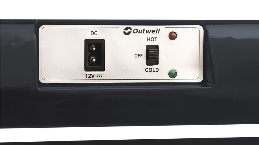 Outwell ECOcool Lite Dark Blue 24L 12V Controls