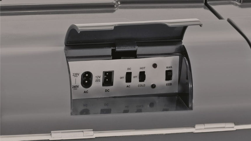 Outwell ECOcool 24 ltr Slate Grey Coolbox 12v & 230v Controls