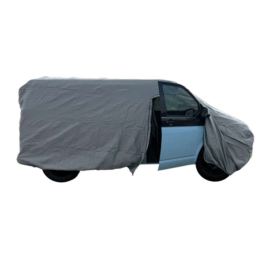 Quest Campervan Cover VW T4/T5/T6/T7 & Ford Transit Custom – Grey