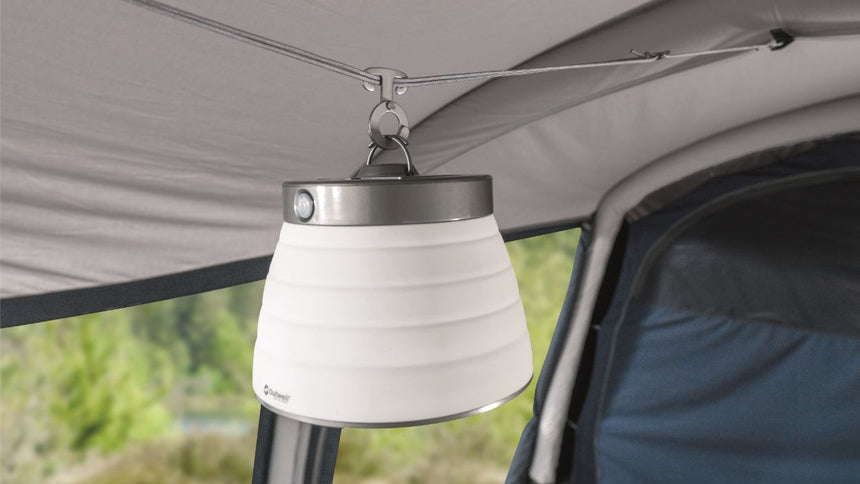 Outwell Tent Hanging System In Action