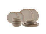 TRAVELLIFE AVILA (RPET) DINNER SET 12PC TAUPE