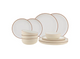 Travellife Avila 12-Piece Dinner Set – White