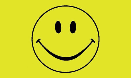 Happy Face Flag 5ft by 3ft, windsocks