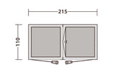 Outwell Seahaven Comfort Station Double