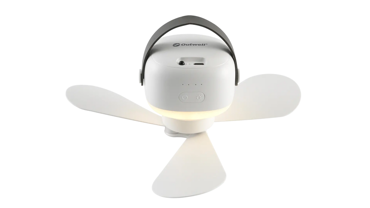 Outwell Aurelios Rechargeable Fan – World Of Camping