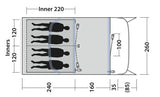 Outwell Monterey 4 Air Tent 2026